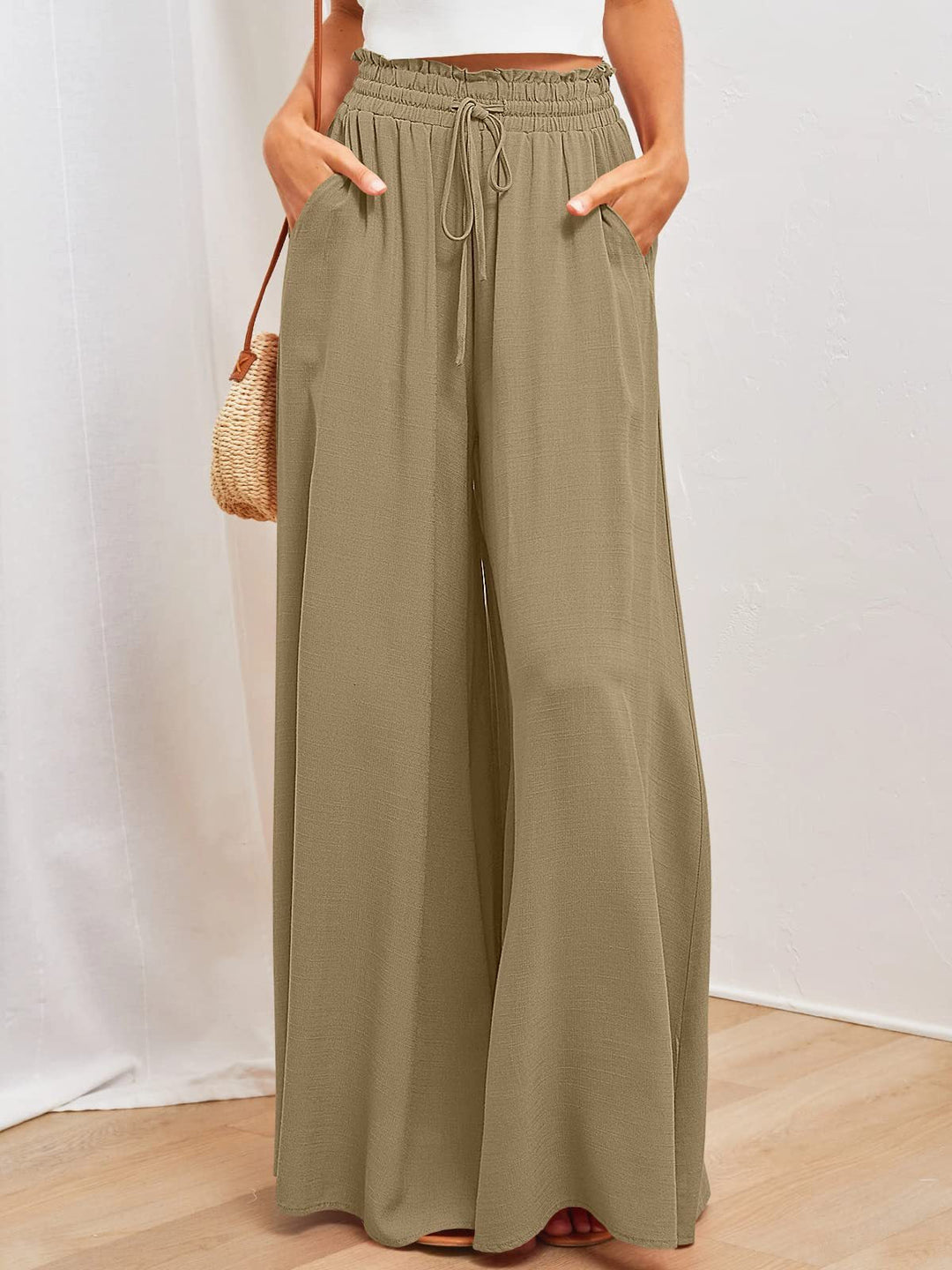 Isabella | Breezy And Elegant Wide Leg Palazzo Pants