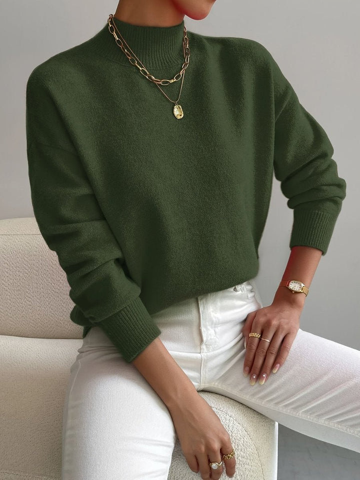 Elisabeth | Turtleneck Sweater – Relaxed Fit for Women