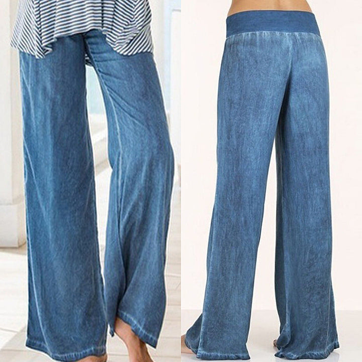 Hannah | Relaxed And Versatile Casual Wide Leg Pants