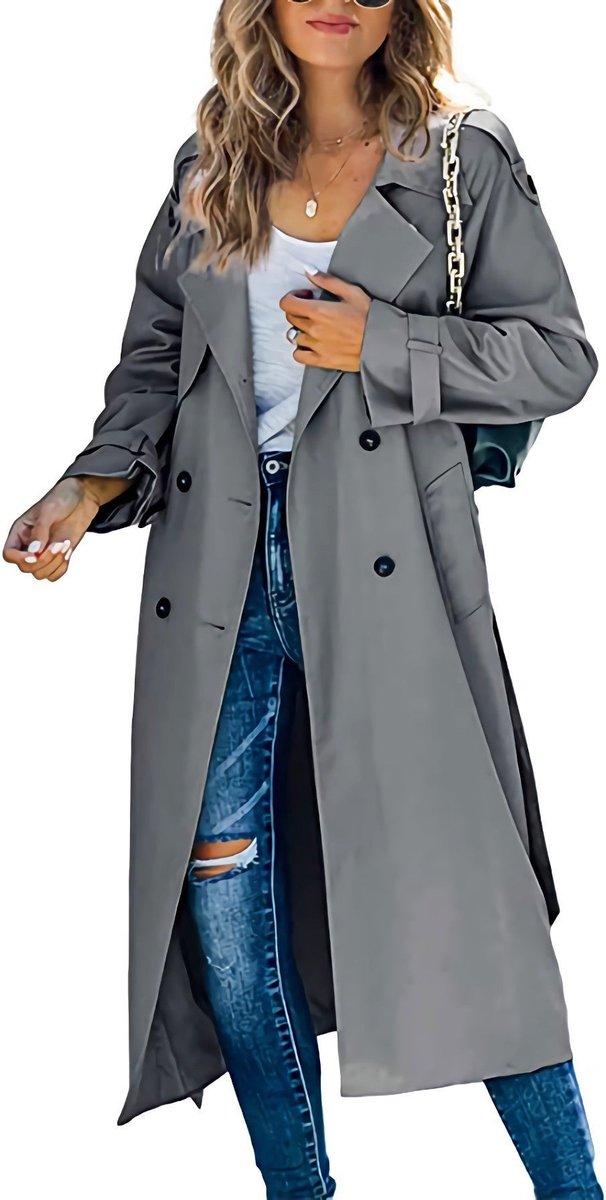 Victoria | Timeless And Elegance Long Trench Coat