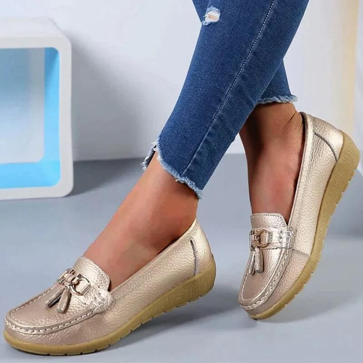 Camilla | Mocassins orthopédiques luxueux à enfiler