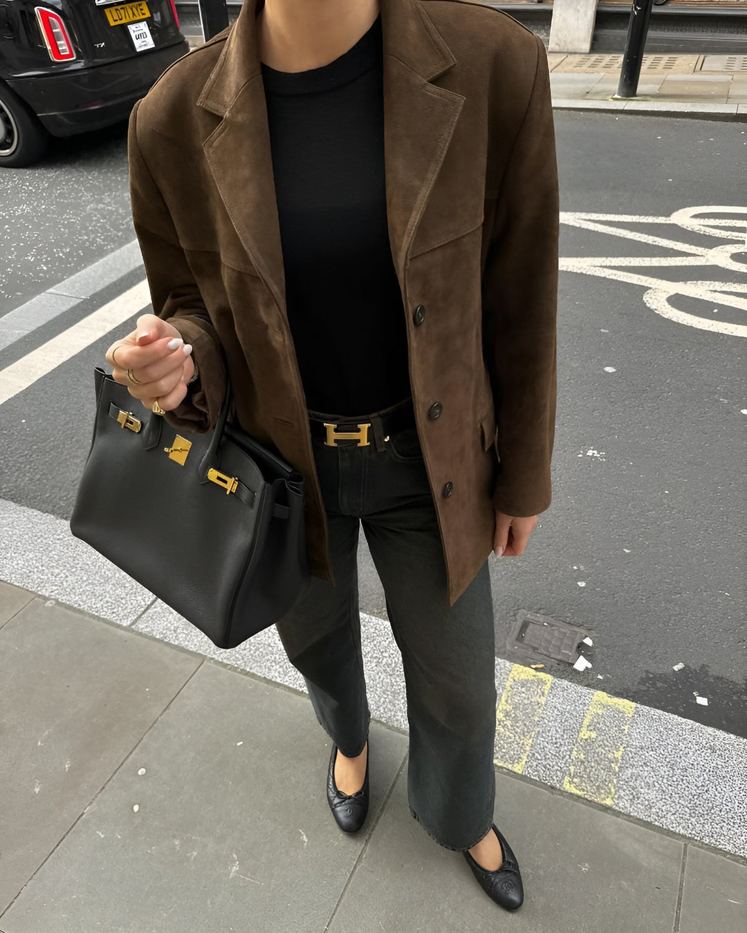 Christina | Luxurious Suede Blazer For Sophisticated Everyday Elegance