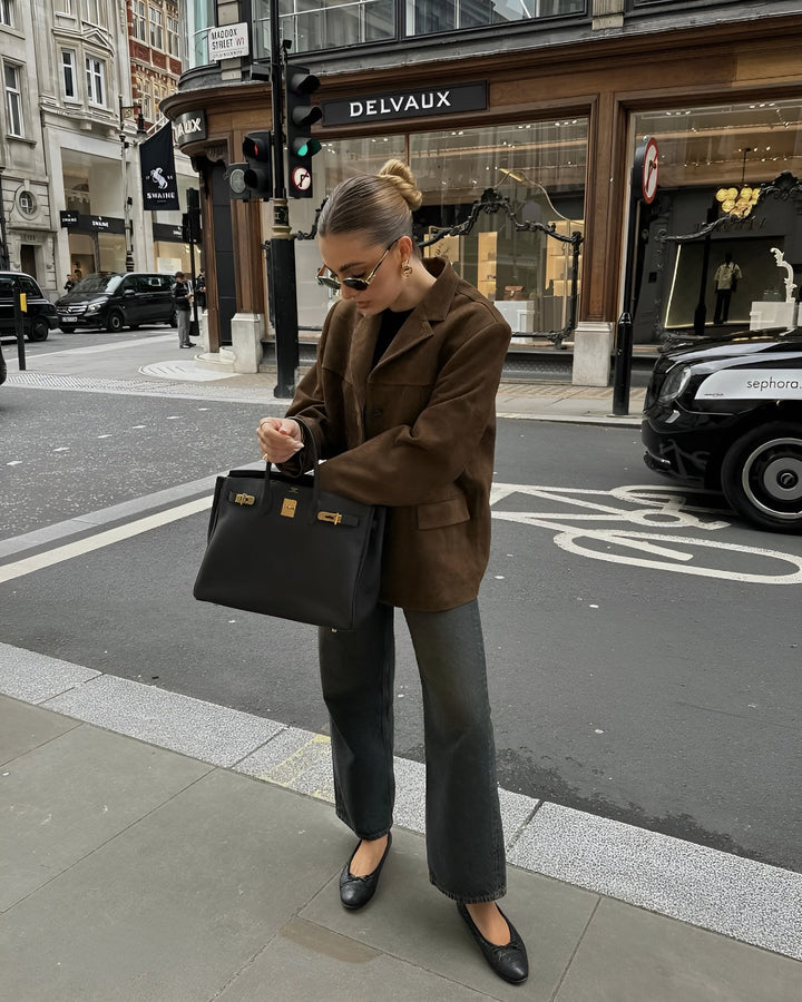 Christina | Luxurious Suede Blazer For Sophisticated Everyday Elegance