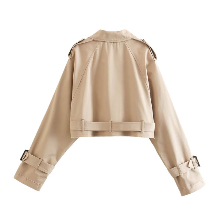 Karla | Stylish And Versatile Short Trench Coat