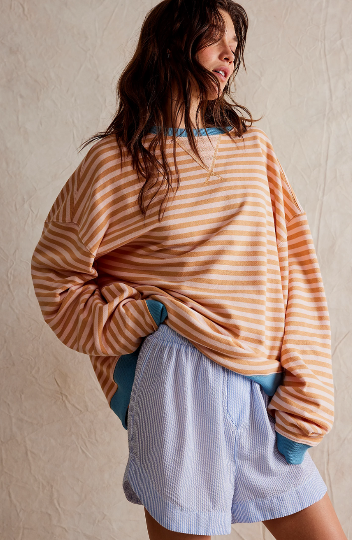 Amelia | Striped Sweaters – Oversized Comfort for Women