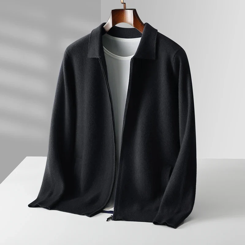 Liam | Modern And Versatile Full-Zip Knit Cardigan