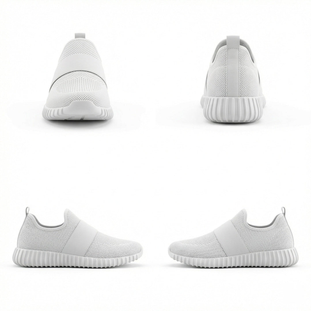 Hannah | Sneakers ortopediche slip-on regolabili con cinturino