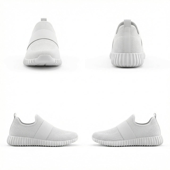 Hannah | Sneakers ortopediche slip-on regolabili con cinturino