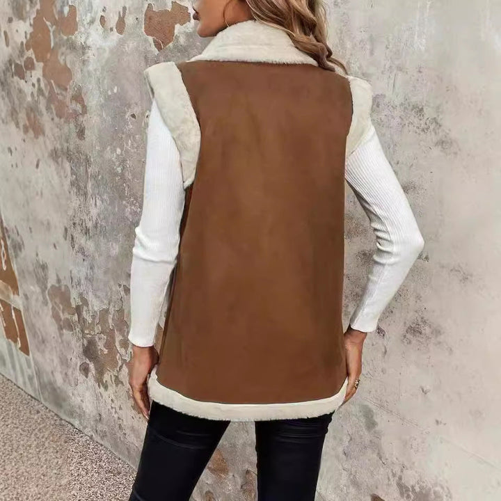 Sophia | Elegant And Cozy Winter Layering Vest