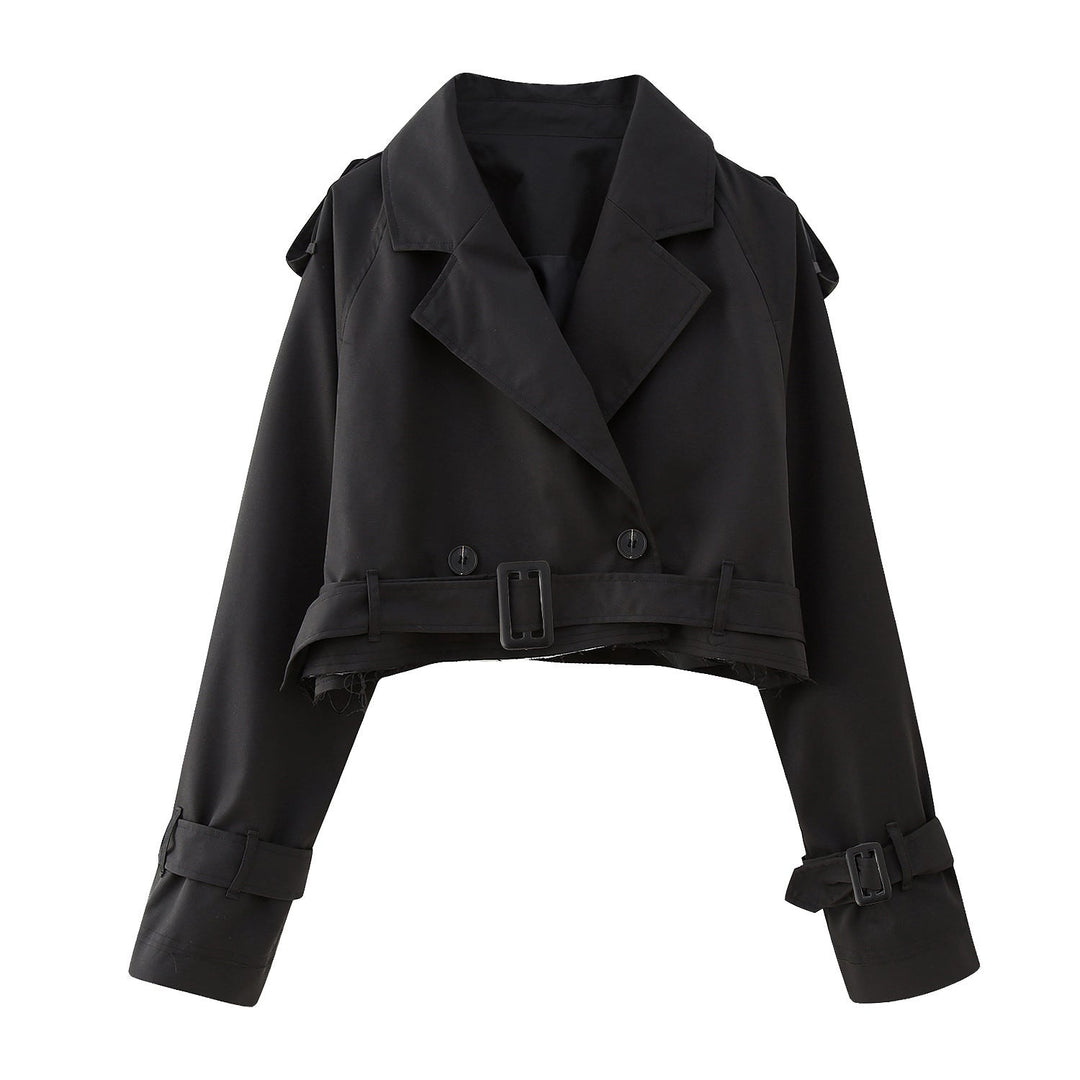 Karla | Stylish And Versatile Short Trench Coat