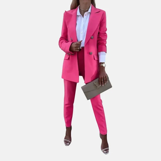 Evelyn | Completo contemporaneo e impeccabile in due pezzi con blazer