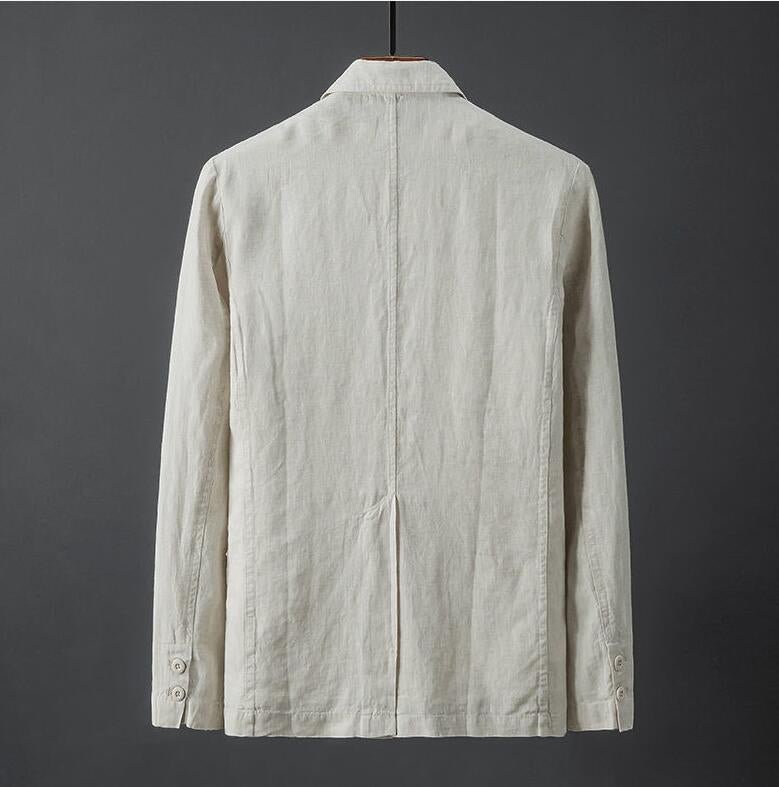 Lucas | Timeless Linen Blazer For Refined Everyday Comfort