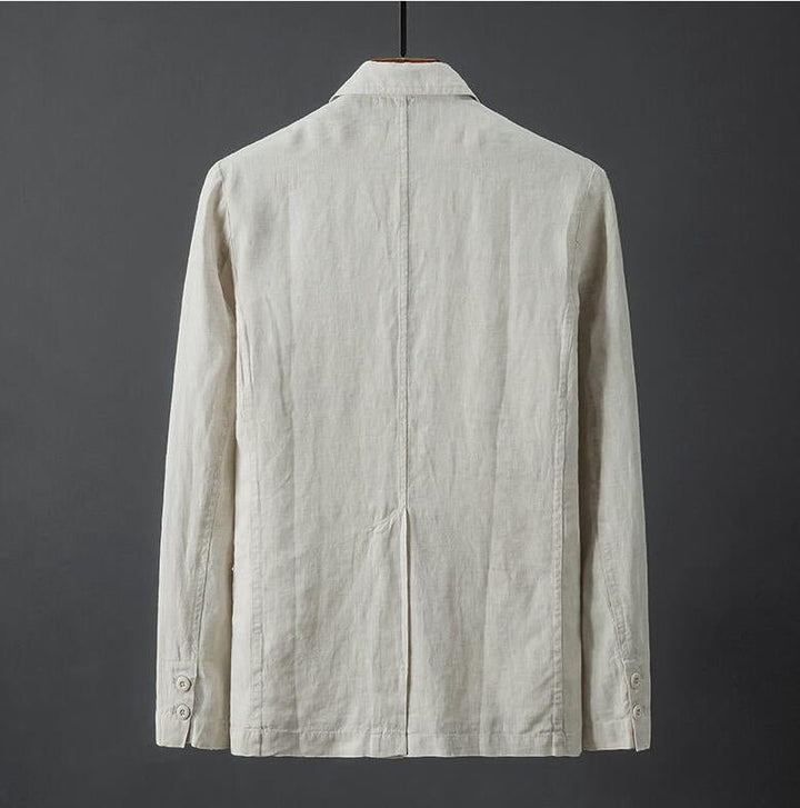 Lucas | Timeless Linen Blazer For Refined Everyday Comfort