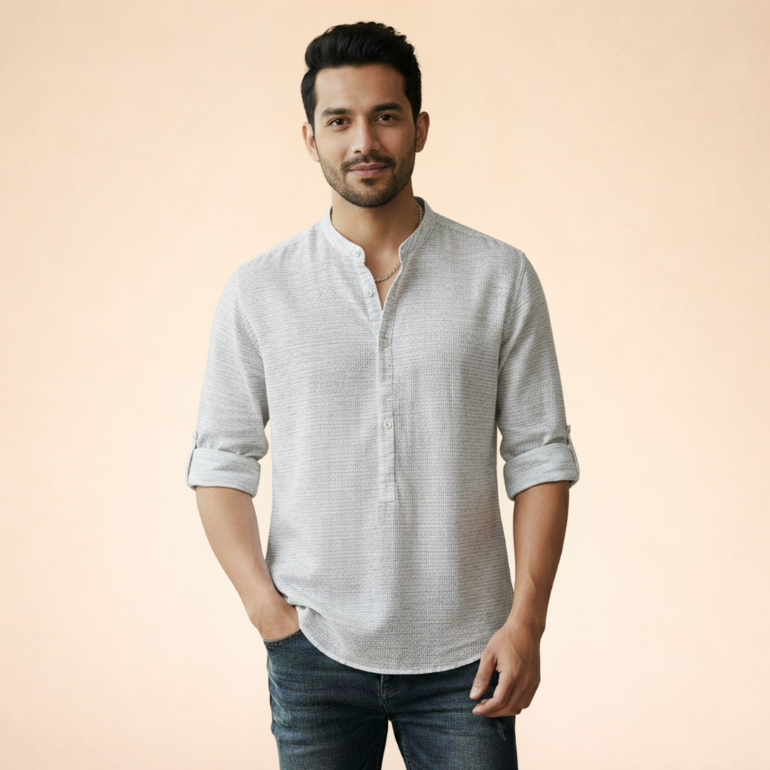 Oscar| Chemise à manches longues élégante et polyvalente