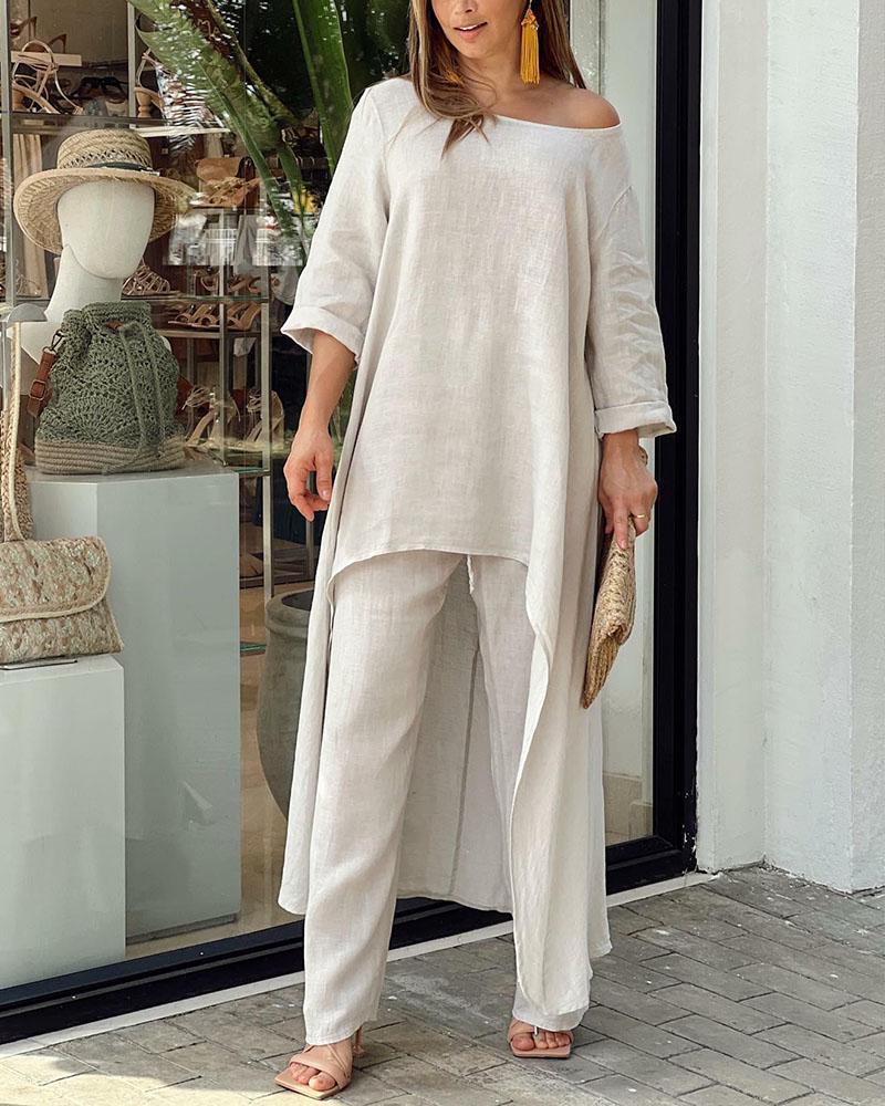 Elena | Vibrant And Effortless Summer Two Piece Set