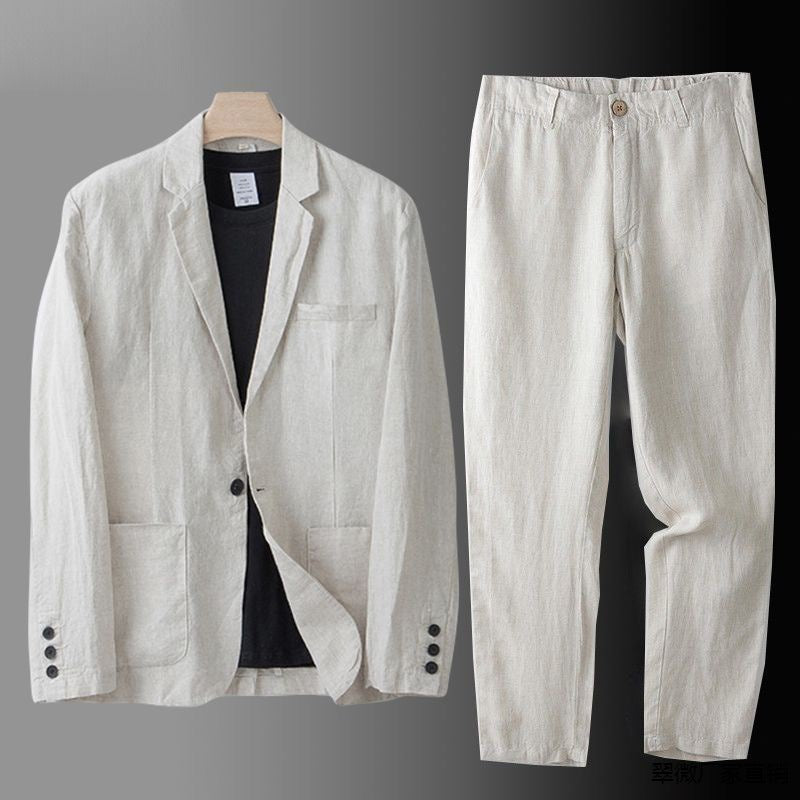 Alexander | Stylish Men's Linen Blazer Suits