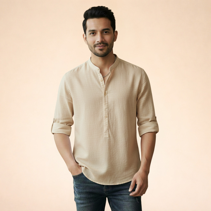 Oscar| Chemise à manches longues élégante et polyvalente