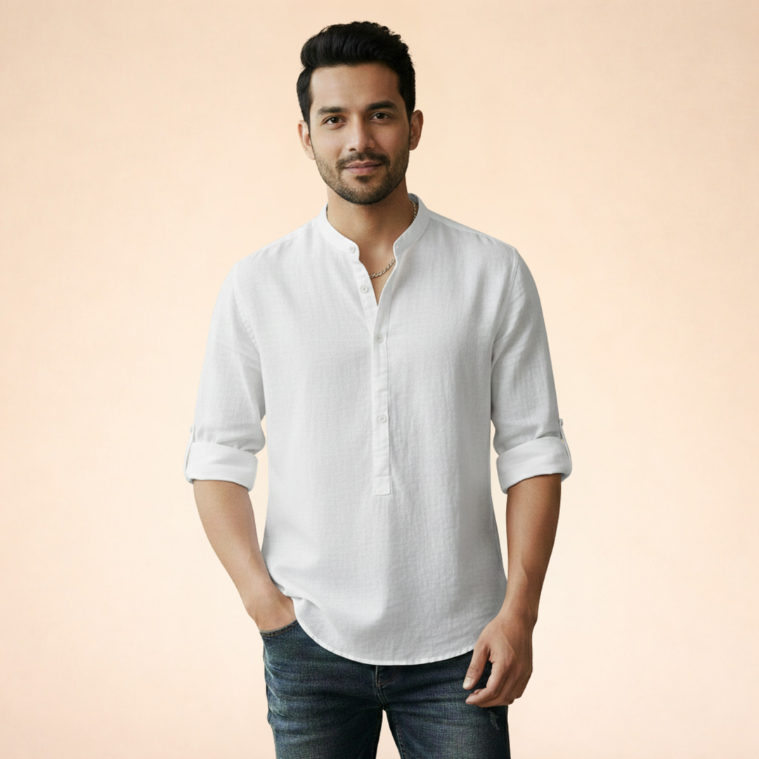 Oscar| Chemise à manches longues élégante et polyvalente