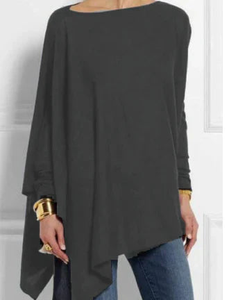 Harper | Cozy Asymmetric Tunic Tops