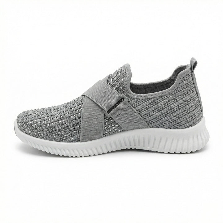 Hannah | Sneakers ortopediche slip-on regolabili con cinturino