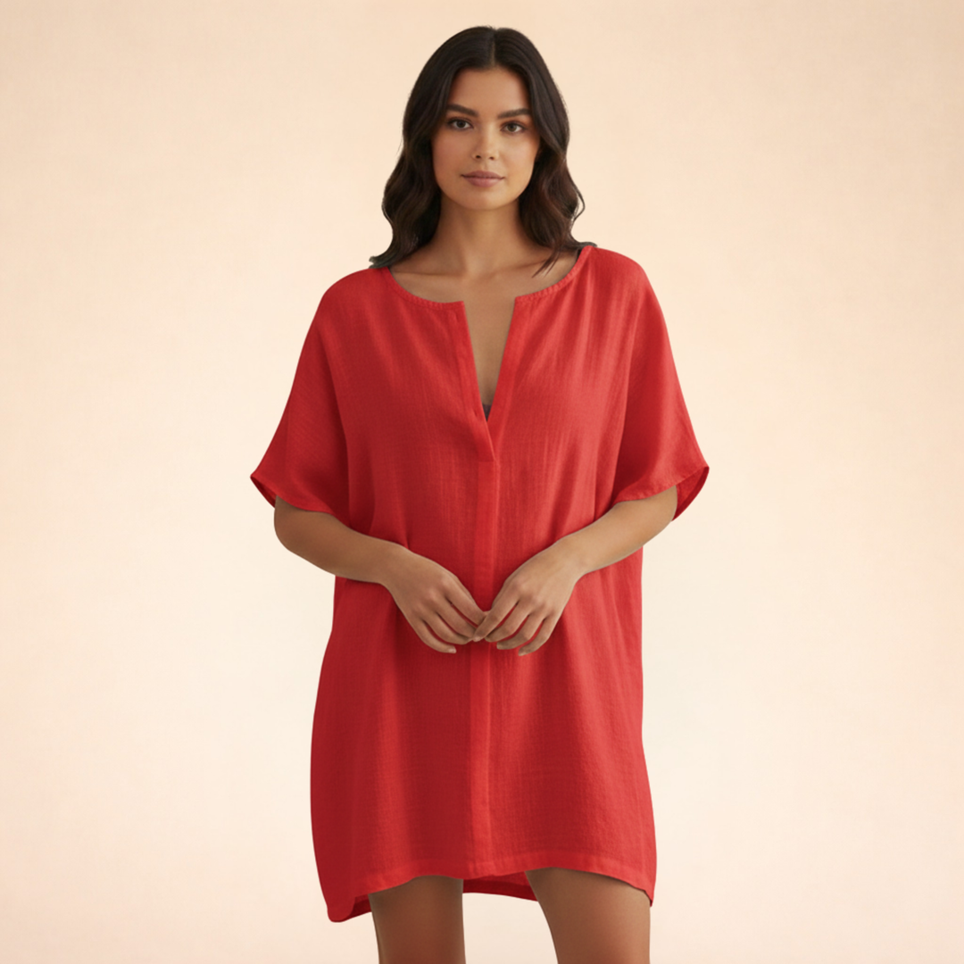 Lucinda| Robe d'été en coton légère et respirante