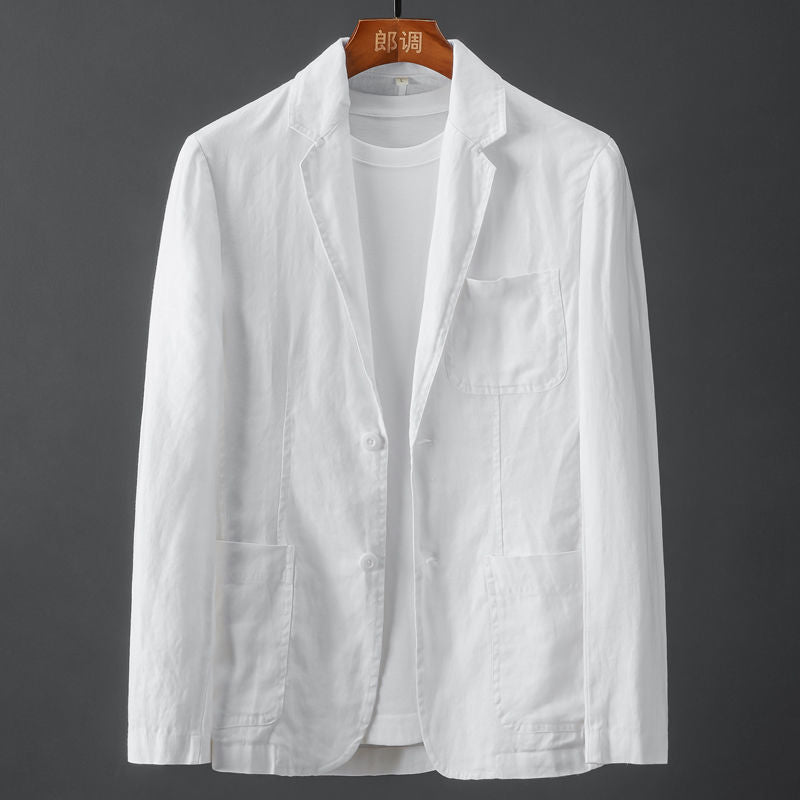 Lucas | Timeless Linen Blazer For Refined Everyday Comfort