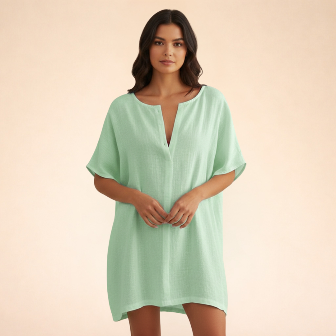 Lucinda| Robe d'été en coton légère et respirante