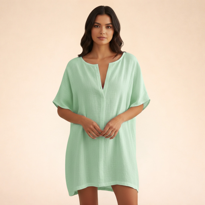 Lucinda| Robe d'été en coton légère et respirante