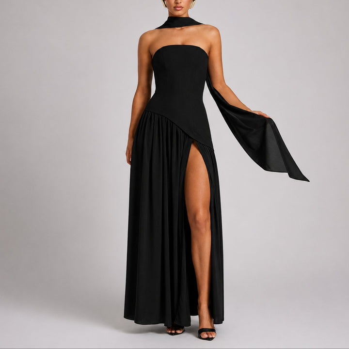 Alice | Fall Wedding Elegant And Stylish Maxi Dress