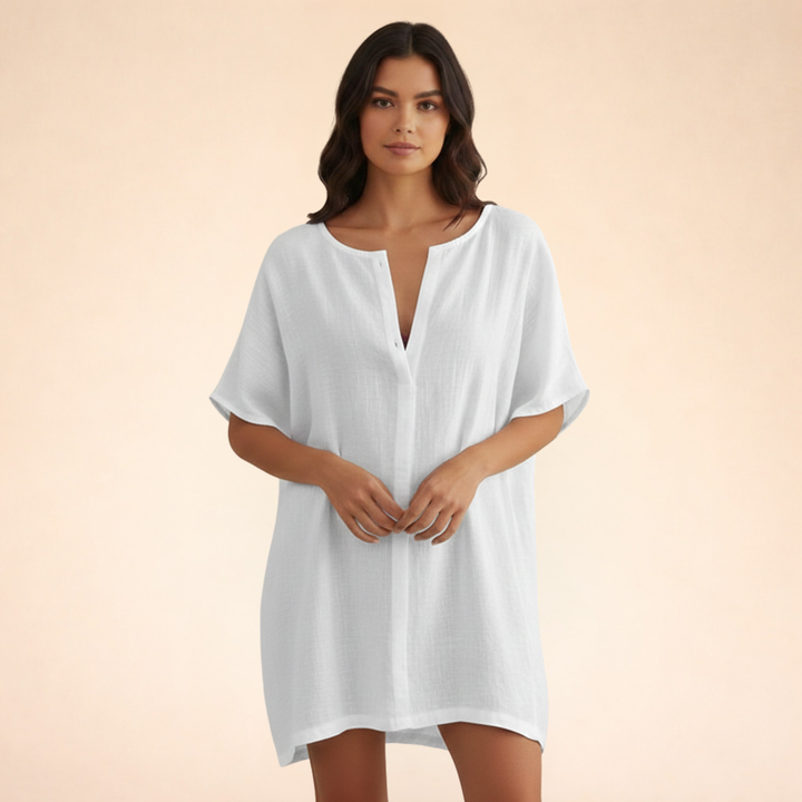 Lucinda| Robe d'été en coton légère et respirante