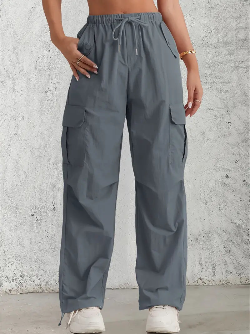 Sophia | Pantaloni cargo eleganti e funzionali con vita elasticizzata