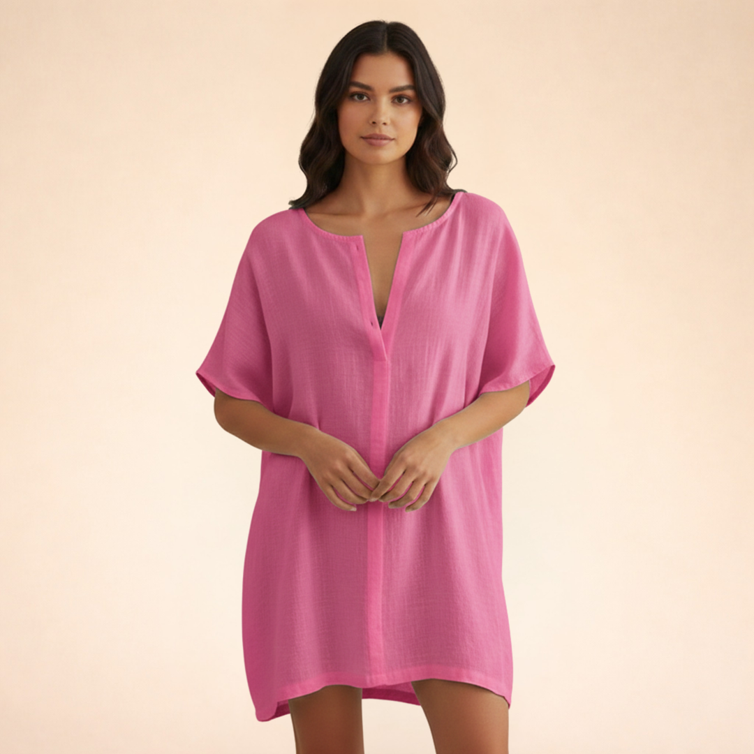 Lucinda| Robe d'été en coton légère et respirante