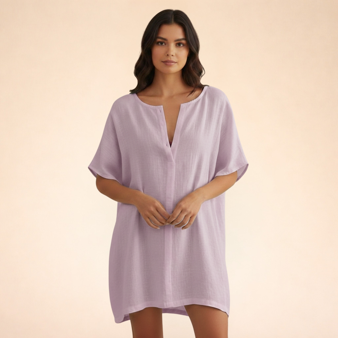 Lucinda| Robe d'été en coton légère et respirante
