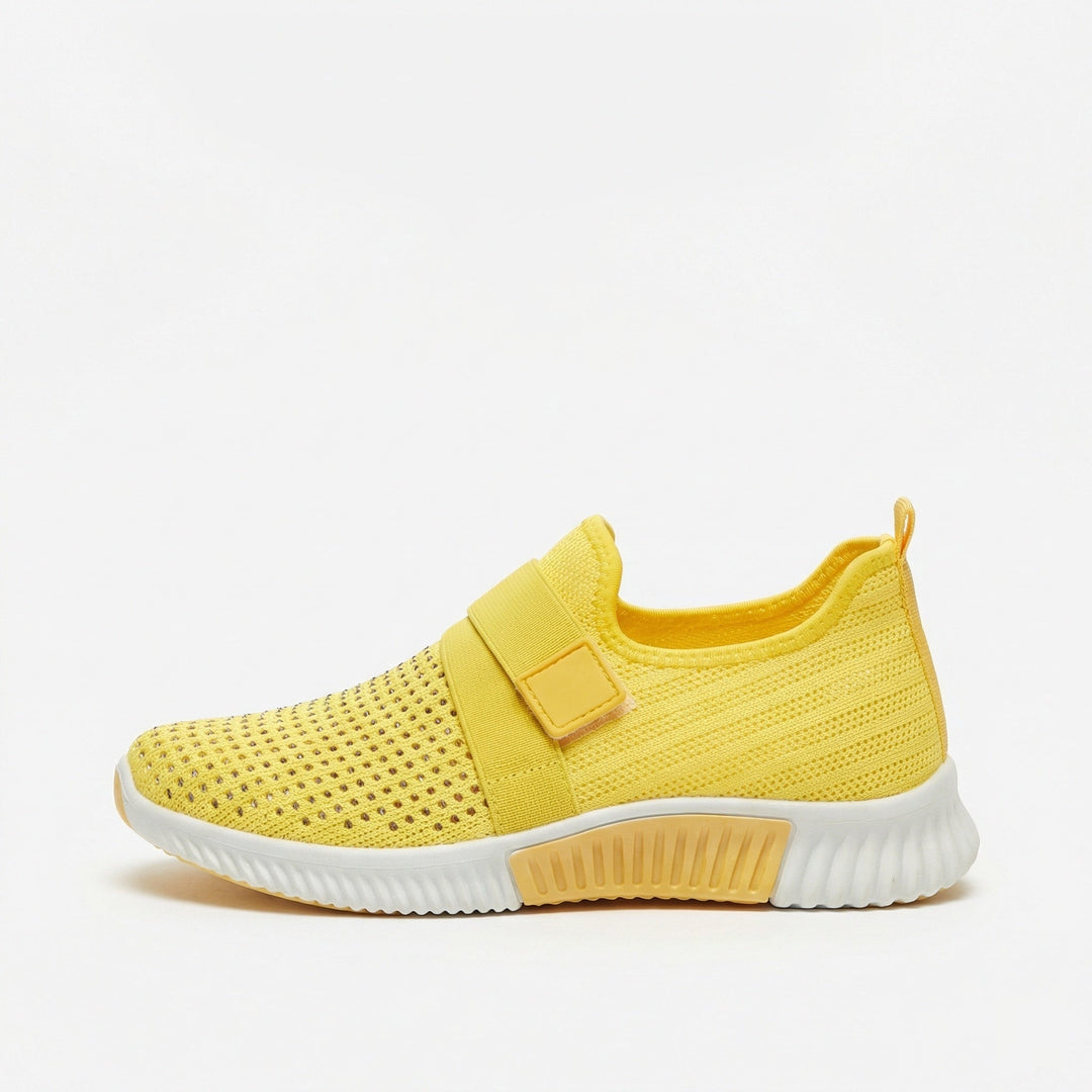 Hannah | Sneakers ortopediche slip-on regolabili con cinturino