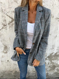 Beatrice | Stylish And Casual Checked Blazer
