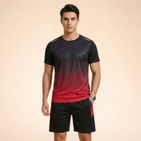 Nathan| Elite Performance-Sportbekleidungsset mit Farbverlauf-Design