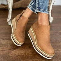 Maya | Retro-Inspired Platform Ankle Boots