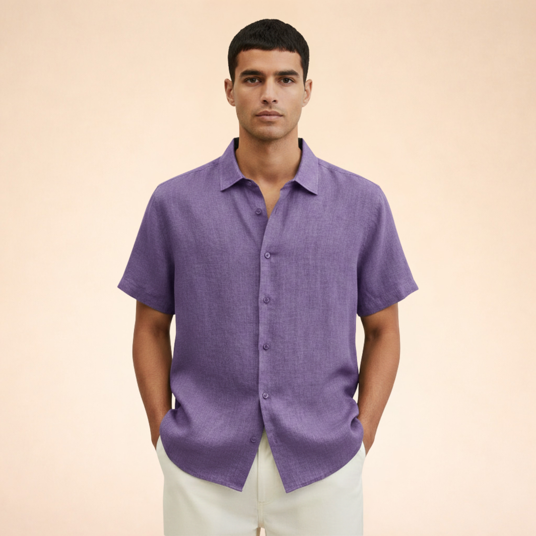 Alexander| Chemise en lin homme élégante et respirante