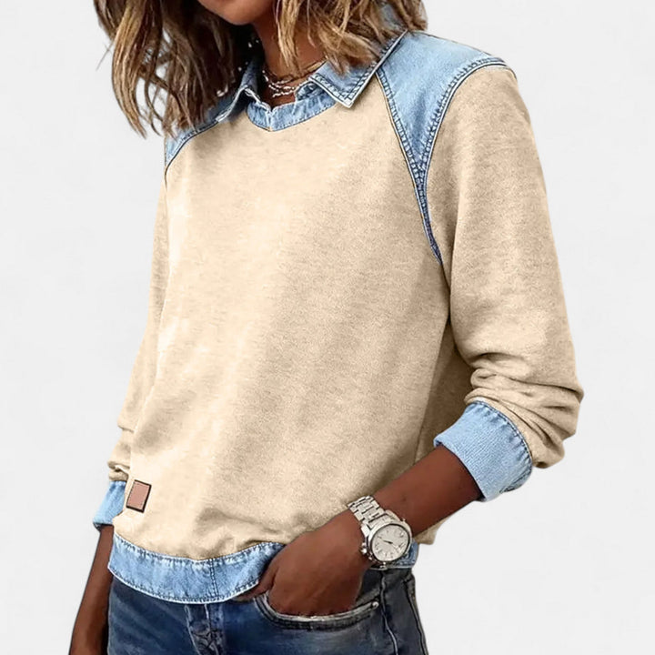 Isabella | Modern And Cozy Long-Sleeve Sweatshirt
