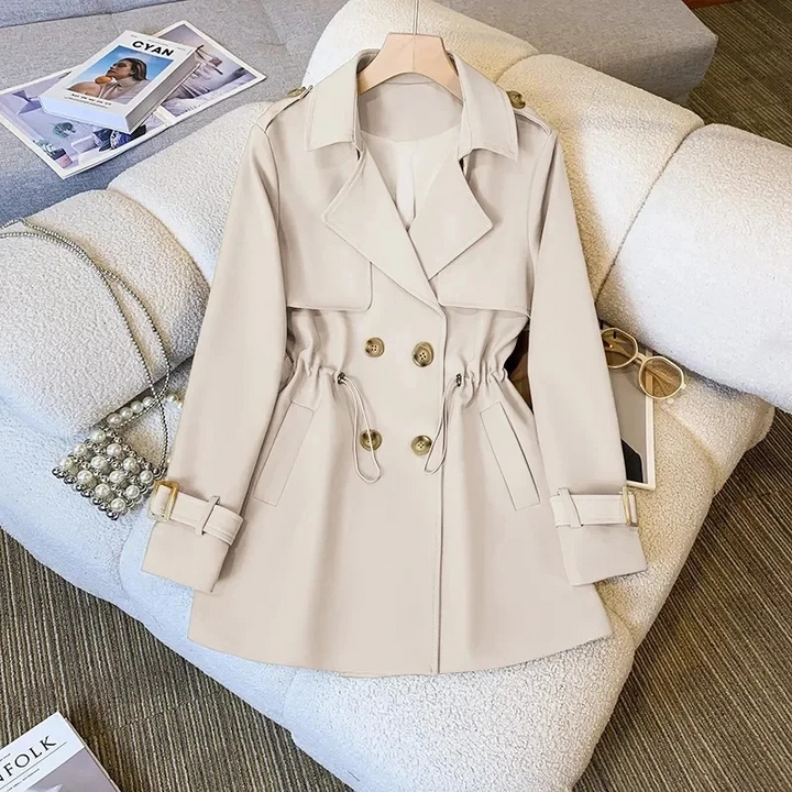 Séraphina | Trench-coat à la silhouette automnale aux détails élégants