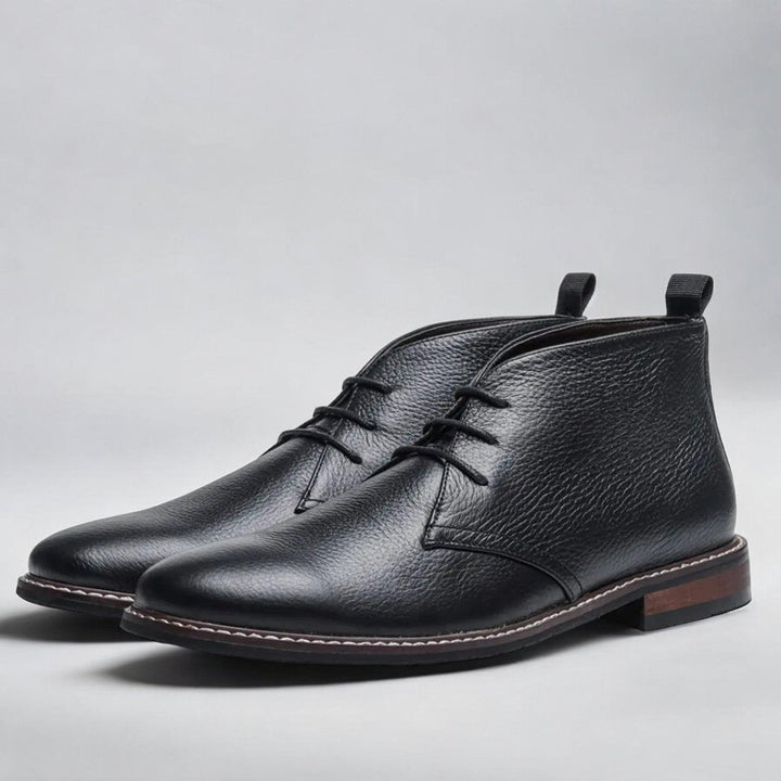 Daniel | Classic Orthopedic Synthetic Leather Chukka Men Boots