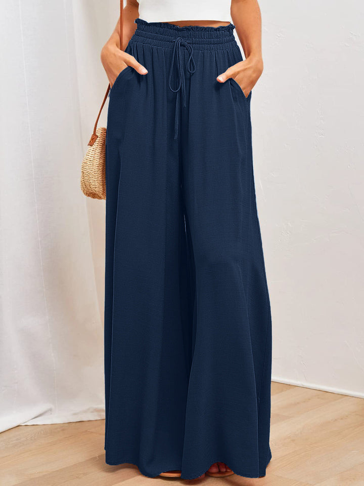 Isabella | Breezy And Elegant Wide Leg Palazzo Pants