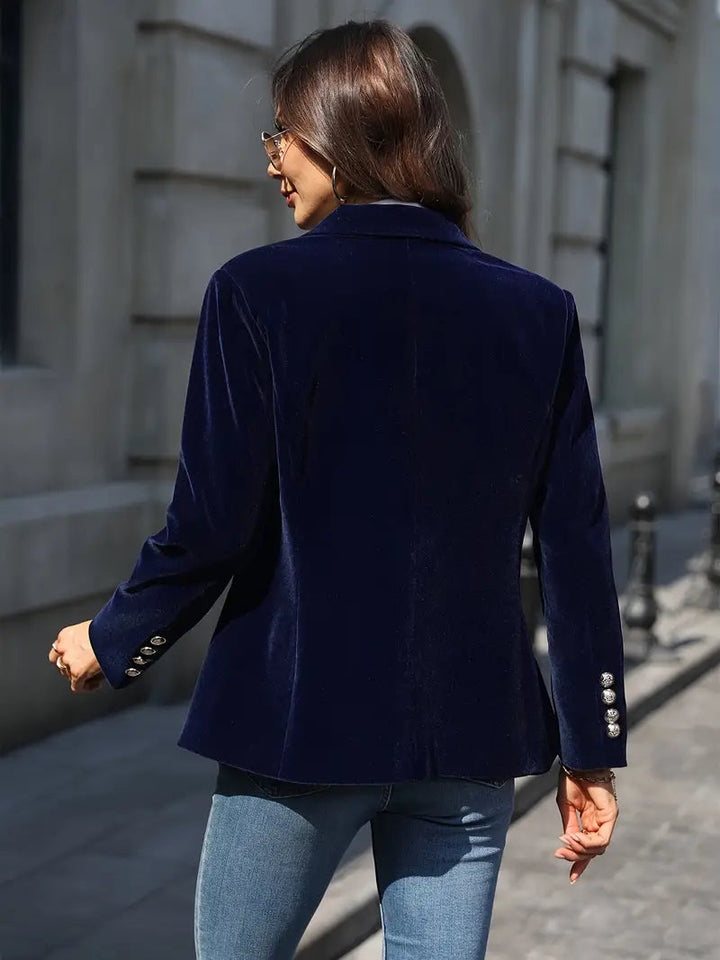 Victoria | Blazer in velluto lussuoso e chic