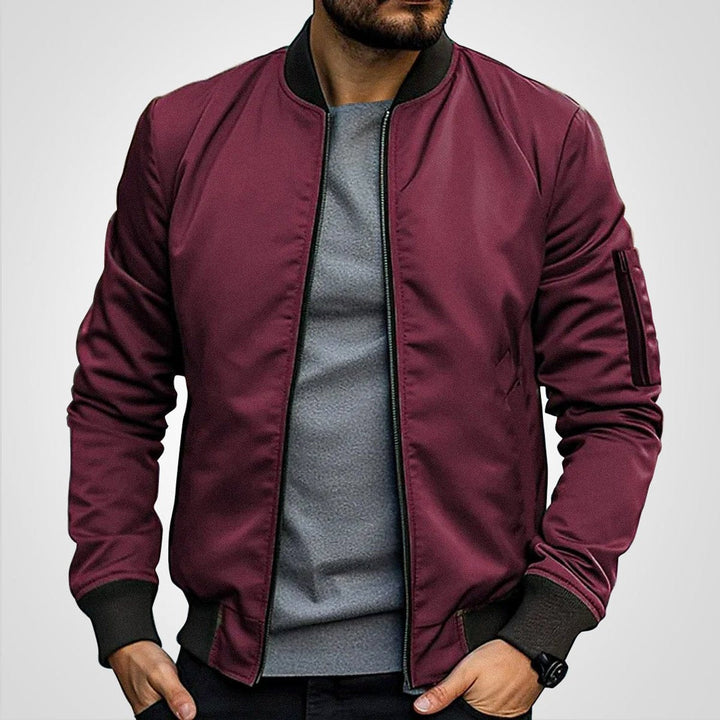 Liam | Blouson bomber classique et ajusté pour tous les jours