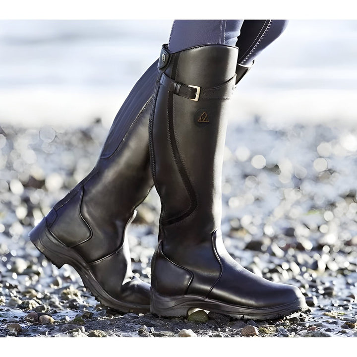 Gemma | Waterproof Leather Knee High Boots