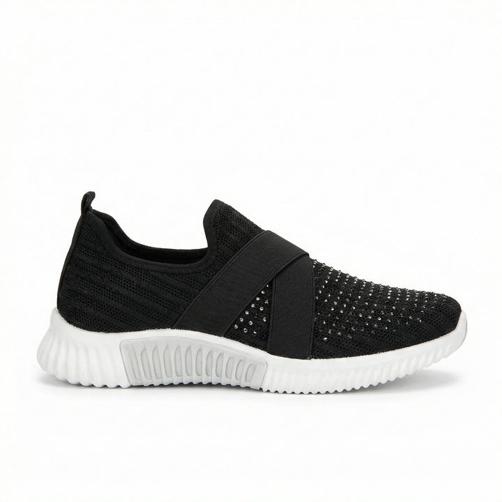 Hannah | Sneakers ortopediche slip-on regolabili con cinturino
