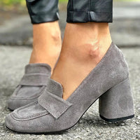 Emily | Elevated Block-Heel Loafers for Refined Everyday Looks