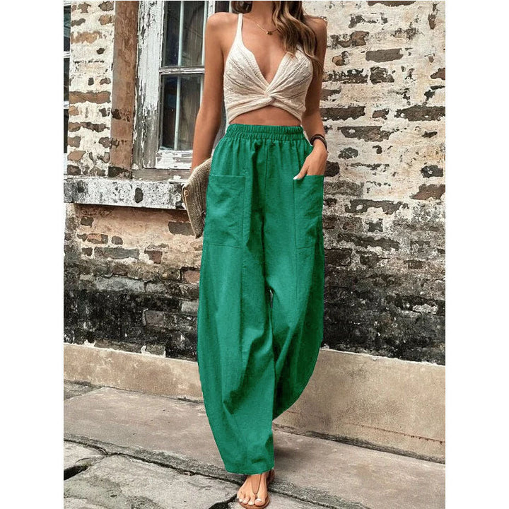 Lily | Pantaloni palazzo ampi, eleganti e leggeri