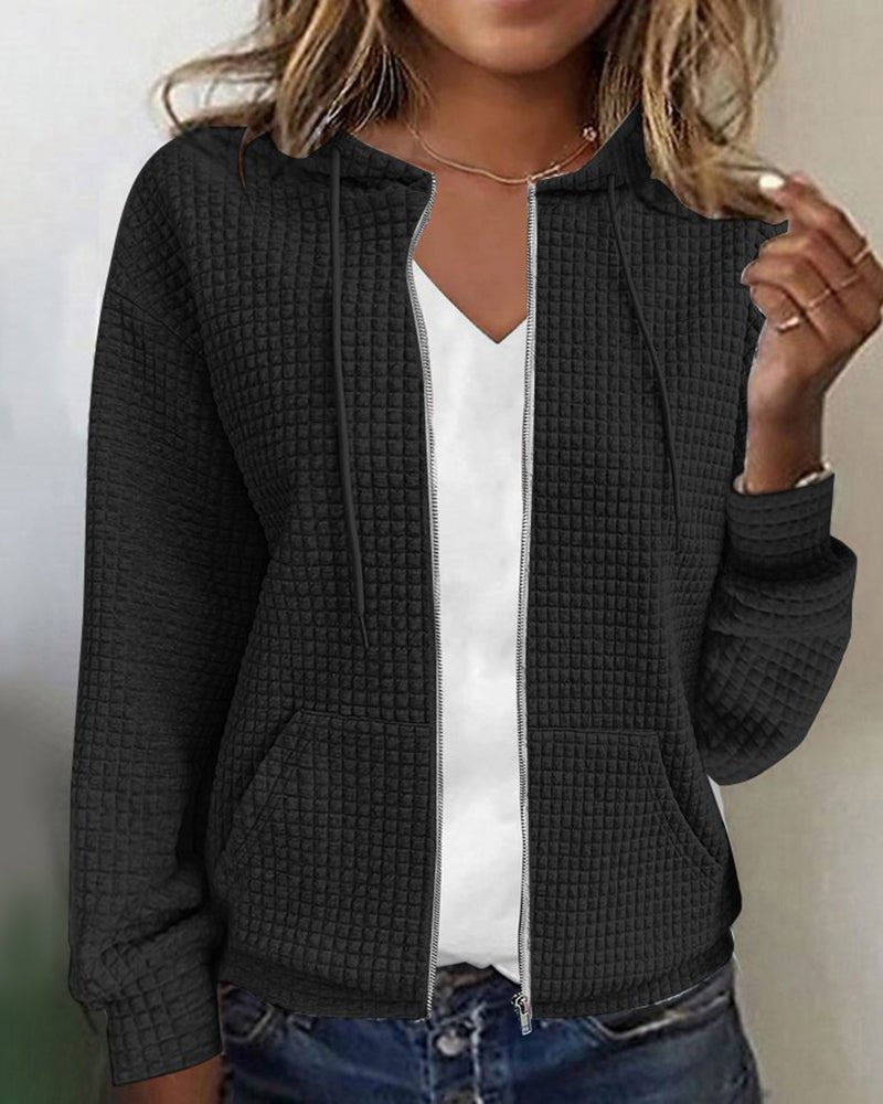 Calia | Hoodie Cardigan – Stylish Zip-Up for Women