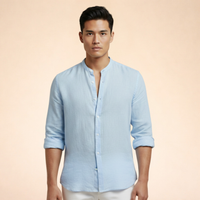 George| Camicia in lino dallo stile raffinato